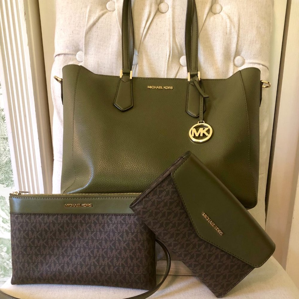 Michael Kors KIMBERLY LARGE 3 IN 1 TOTE